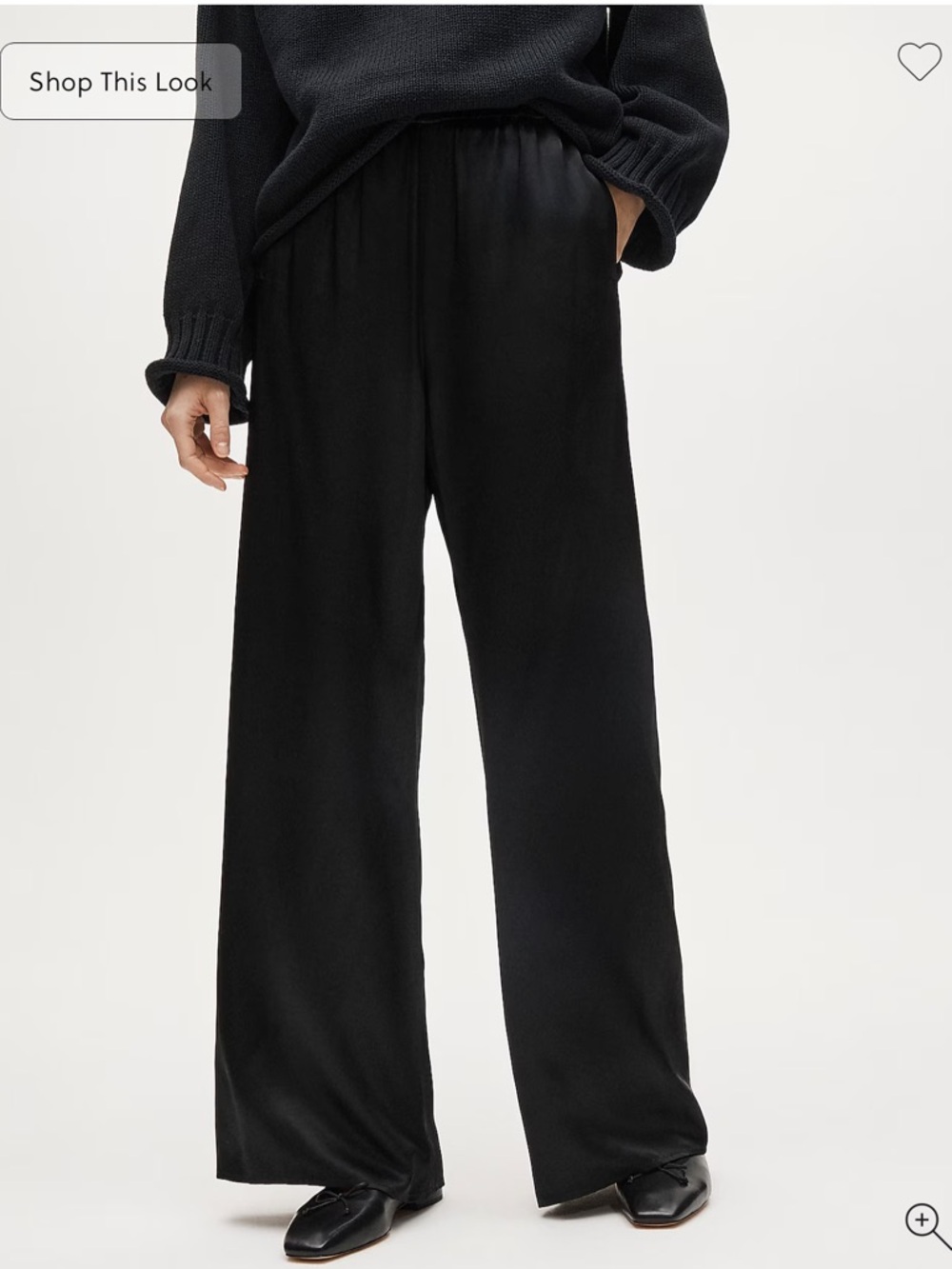 J.Crew Petite Cosmo pant in luster charmeuse